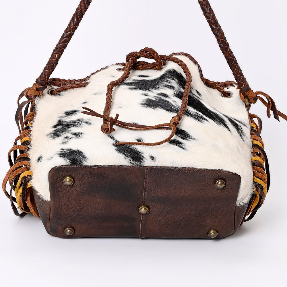 American Darling Bucket Genuine Leather Women Bag Western Handbag Purse