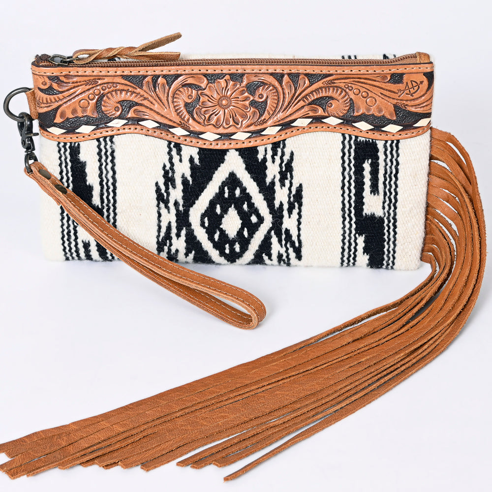 American Darling Wristlet Hair on Genuine Leather Western Women Bag | Handbag Purse | Women Wristlet | Wristlet Wristlet | Travel Wristlet | Leather Wristlet | Clutch Wristlet