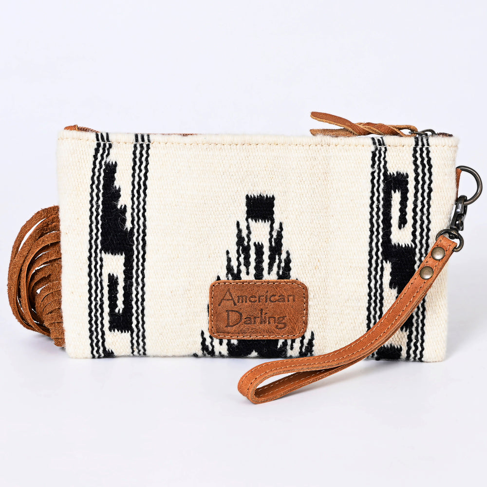 American Darling Wristlet Hair on Genuine Leather Western Women Bag | Handbag Purse | Women Wristlet | Wristlet Wristlet | Travel Wristlet | Leather Wristlet | Clutch Wristlet