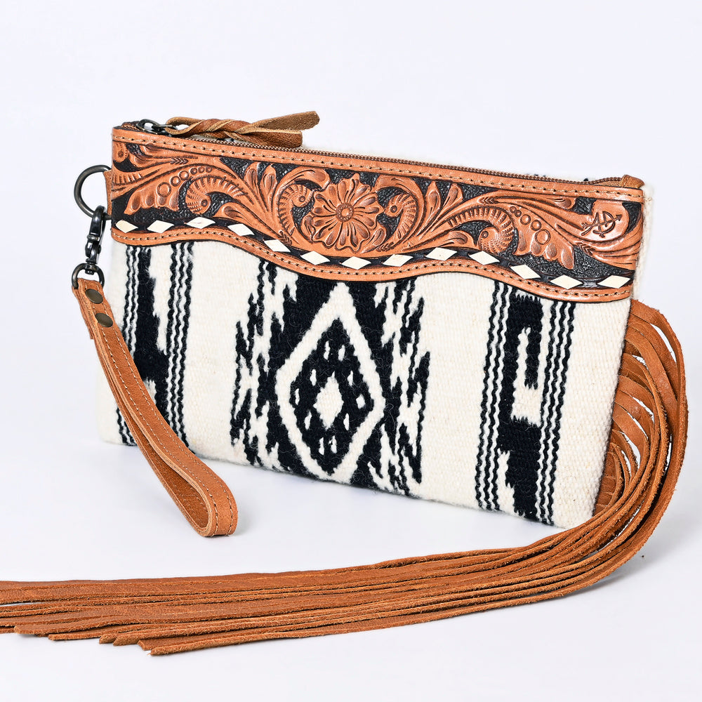 American Darling Wristlet Hair on Genuine Leather Western Women Bag | Handbag Purse | Women Wristlet | Wristlet Wristlet | Travel Wristlet | Leather Wristlet | Clutch Wristlet
