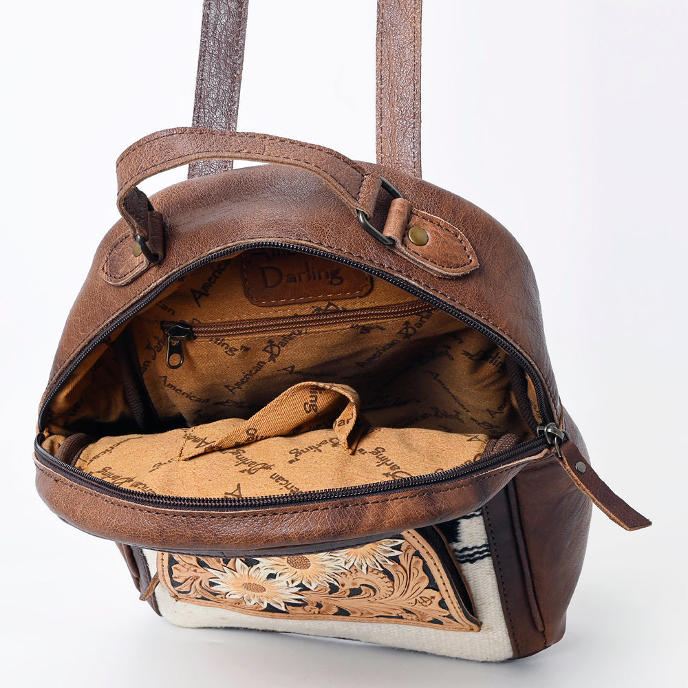 American Darling Hair On Genuine Leather Women Bag Western Handbag Purse