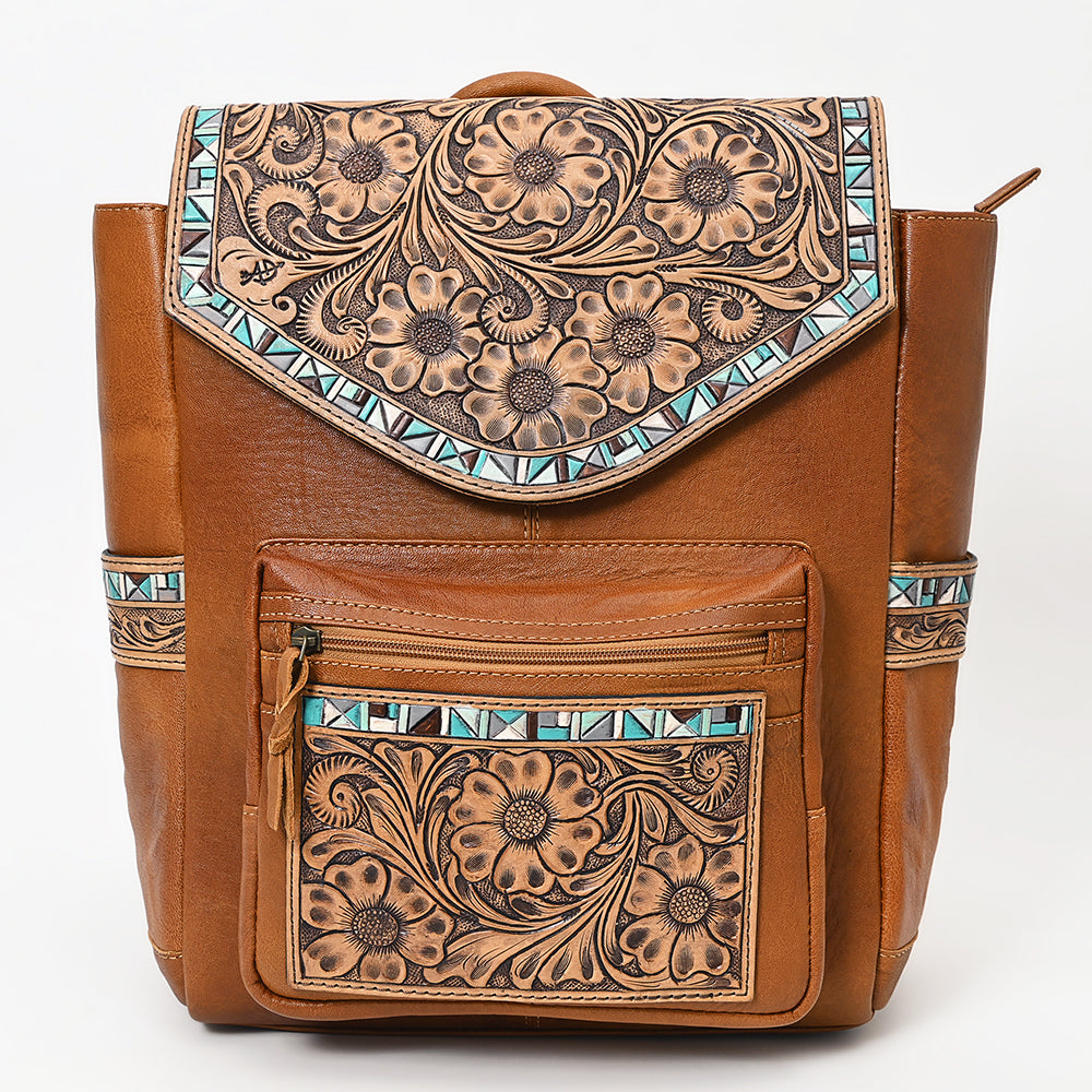ADBG1093 American Darling Backpack Hand Tooled Genuine Leather women bag western handbag purse