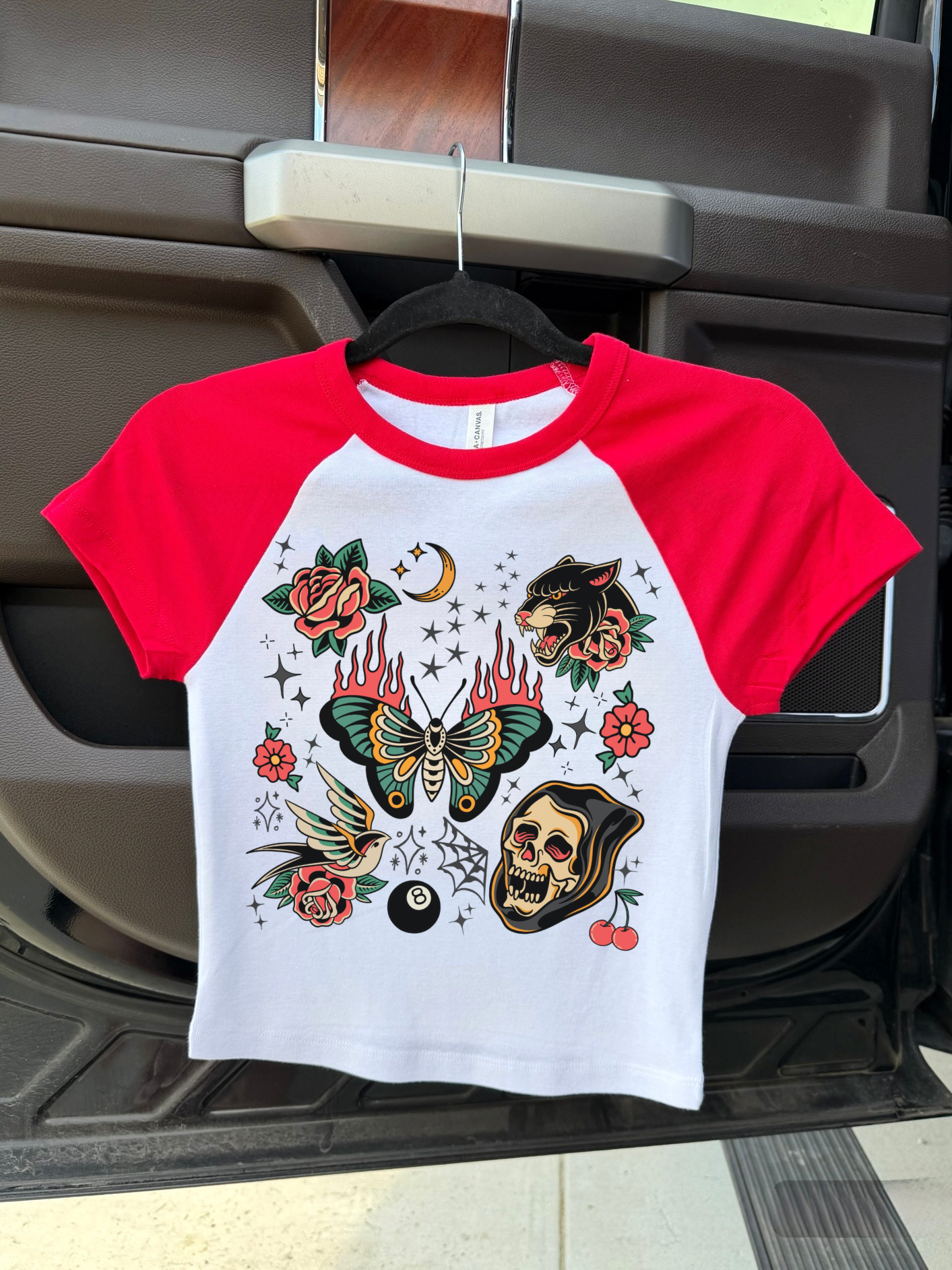 Trad Tattoo Baby Tee