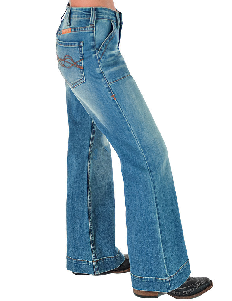 Rustee DFMI Wide Leg Trouser Cowgirl Tuff