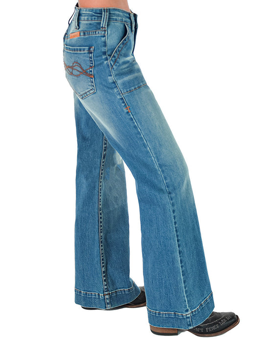Rustee DFMI Wide Leg Trouser Cowgirl Tuff