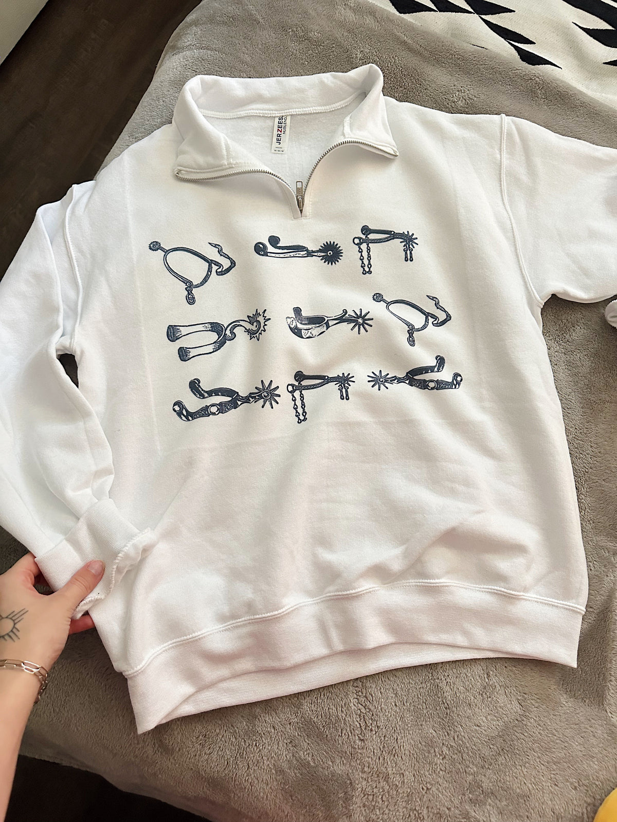 Spurs Quarter Zip