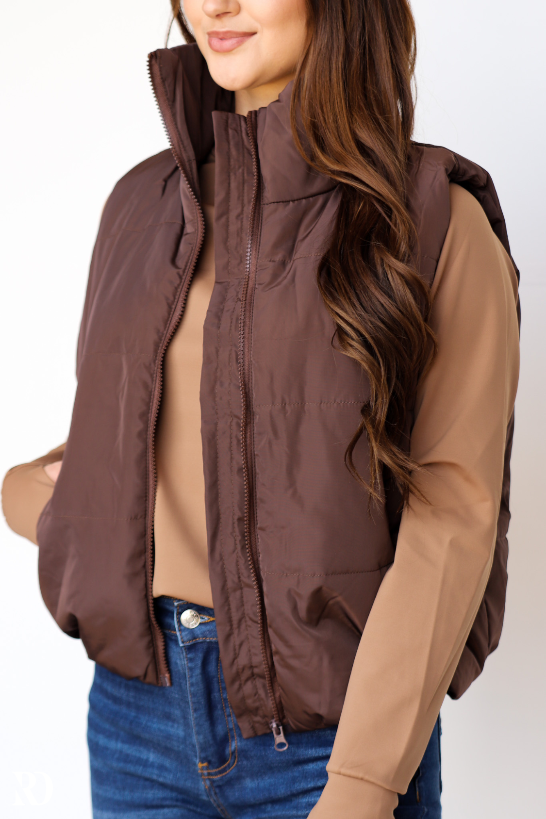 CLOUD VEST | BROWN