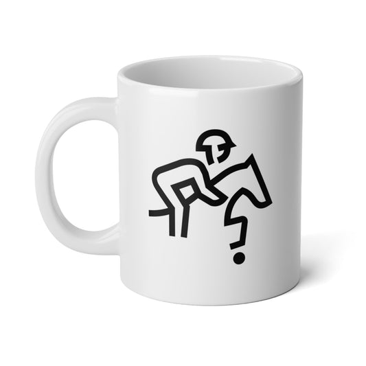 Jumbo Mug, 20oz - Jumper Silhouette