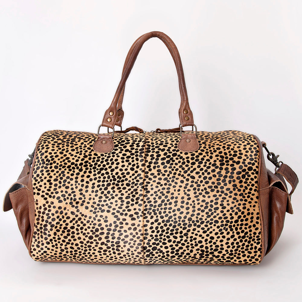ADBG608A American Darling Hand Tooled Hair On Genuine Leather Women Bag Western Handbag Purse