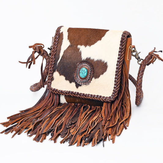 American Darling Messenger Genuine Leather Women Bag Western Handbag Purse