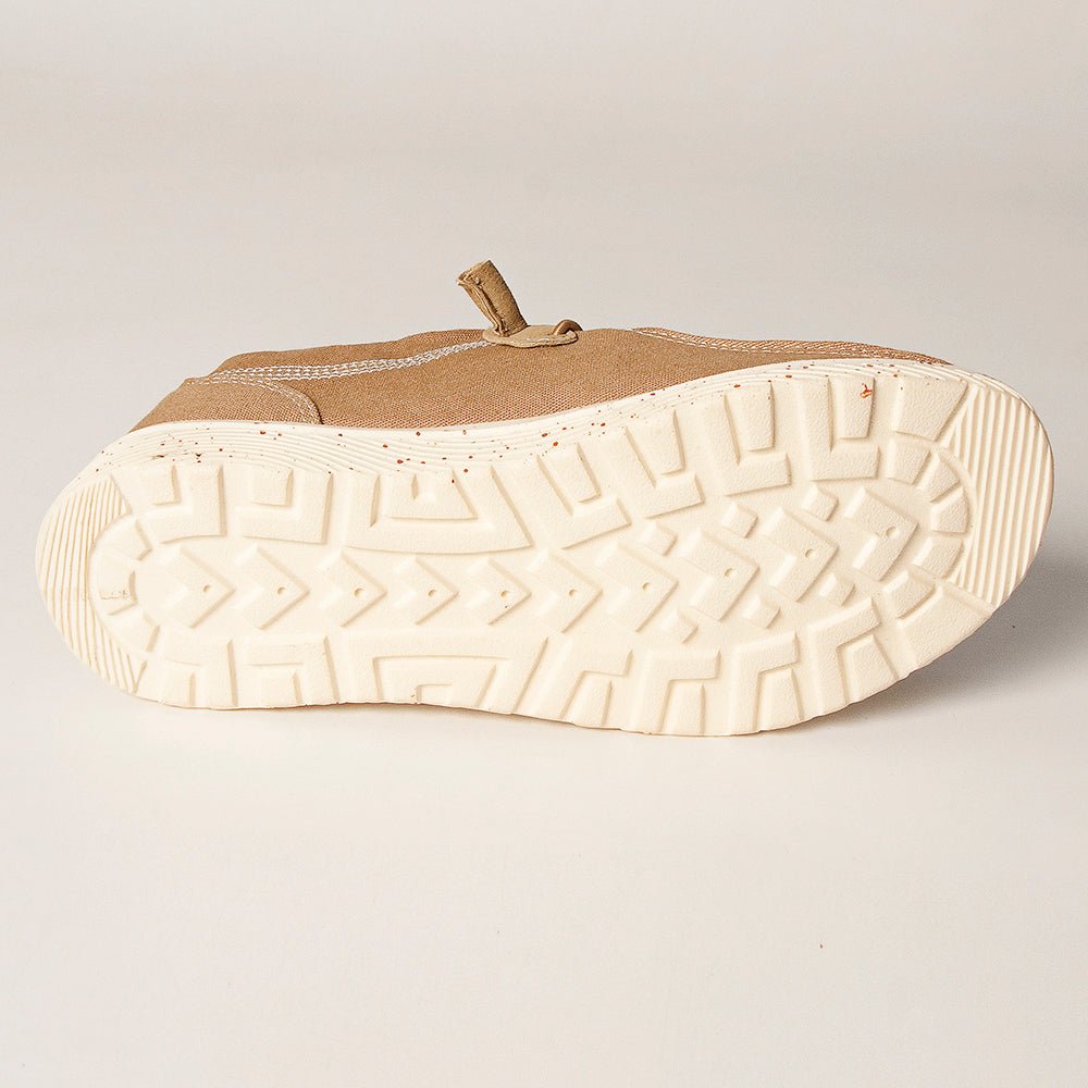 American Darling ADFT133BR2 Hand tooled carved genuine leather trim lightweight shoe footwear slip on