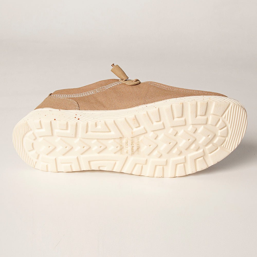 American Darling ADFT133BR12 Hand tooled carved genuine leather trim lightweight shoe footwear slip on