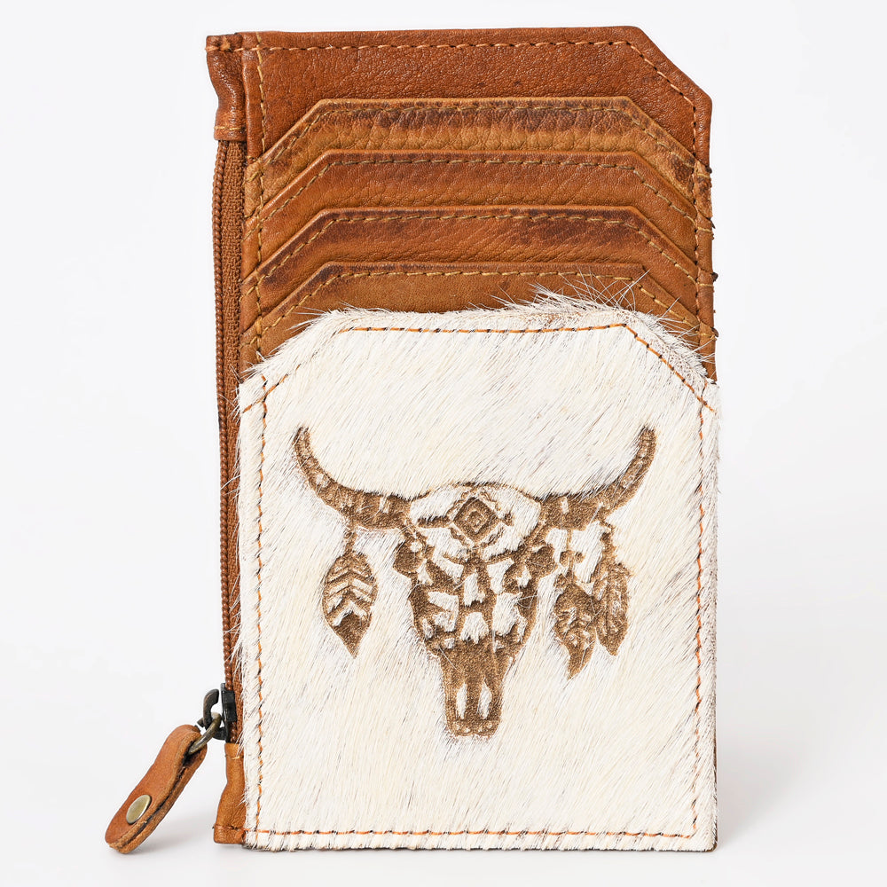 American Darling ADCCM101G Card-Holder Hair On Genuine Leather women bag western handbag purse