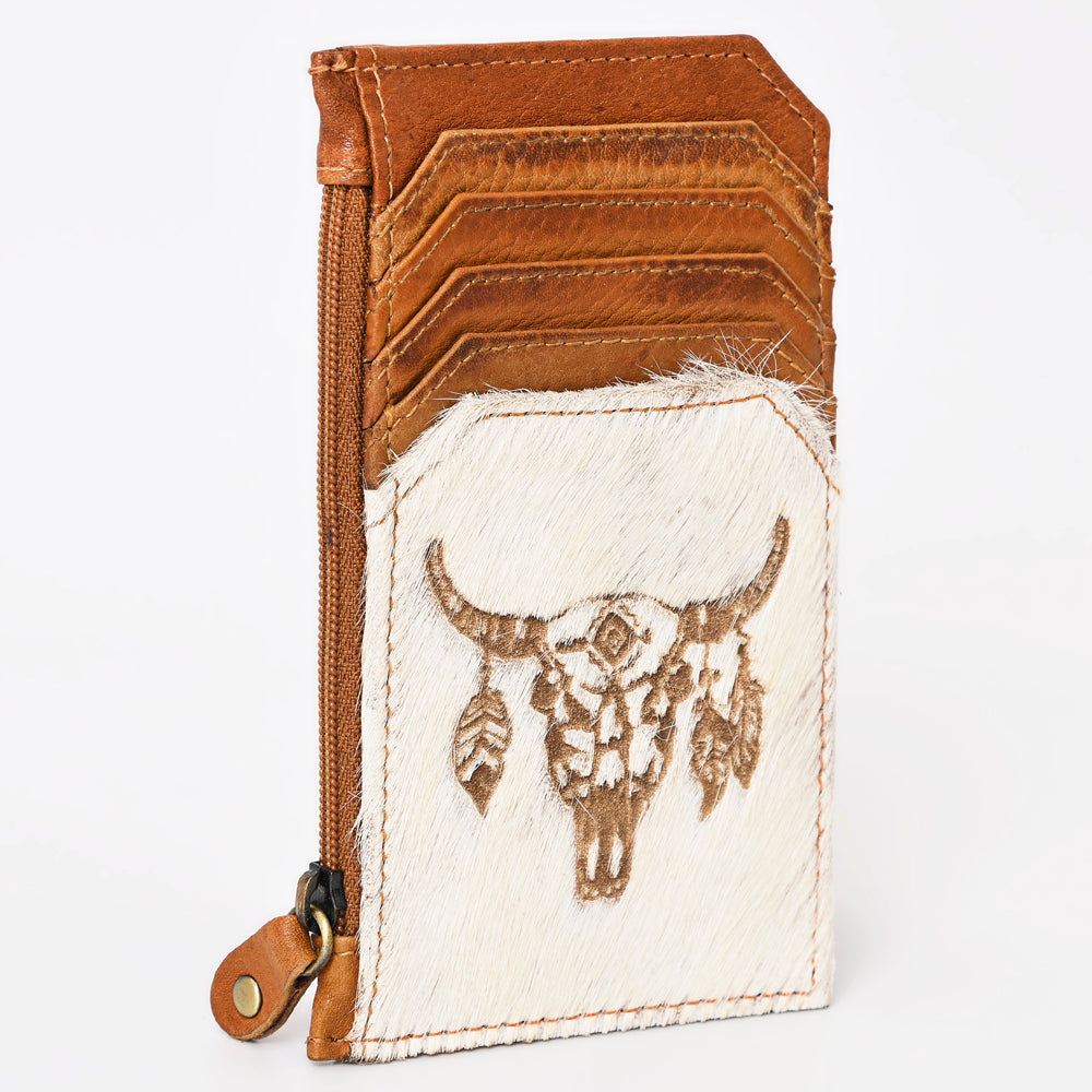 American Darling ADCCM101G Card-Holder Hair On Genuine Leather women bag western handbag purse
