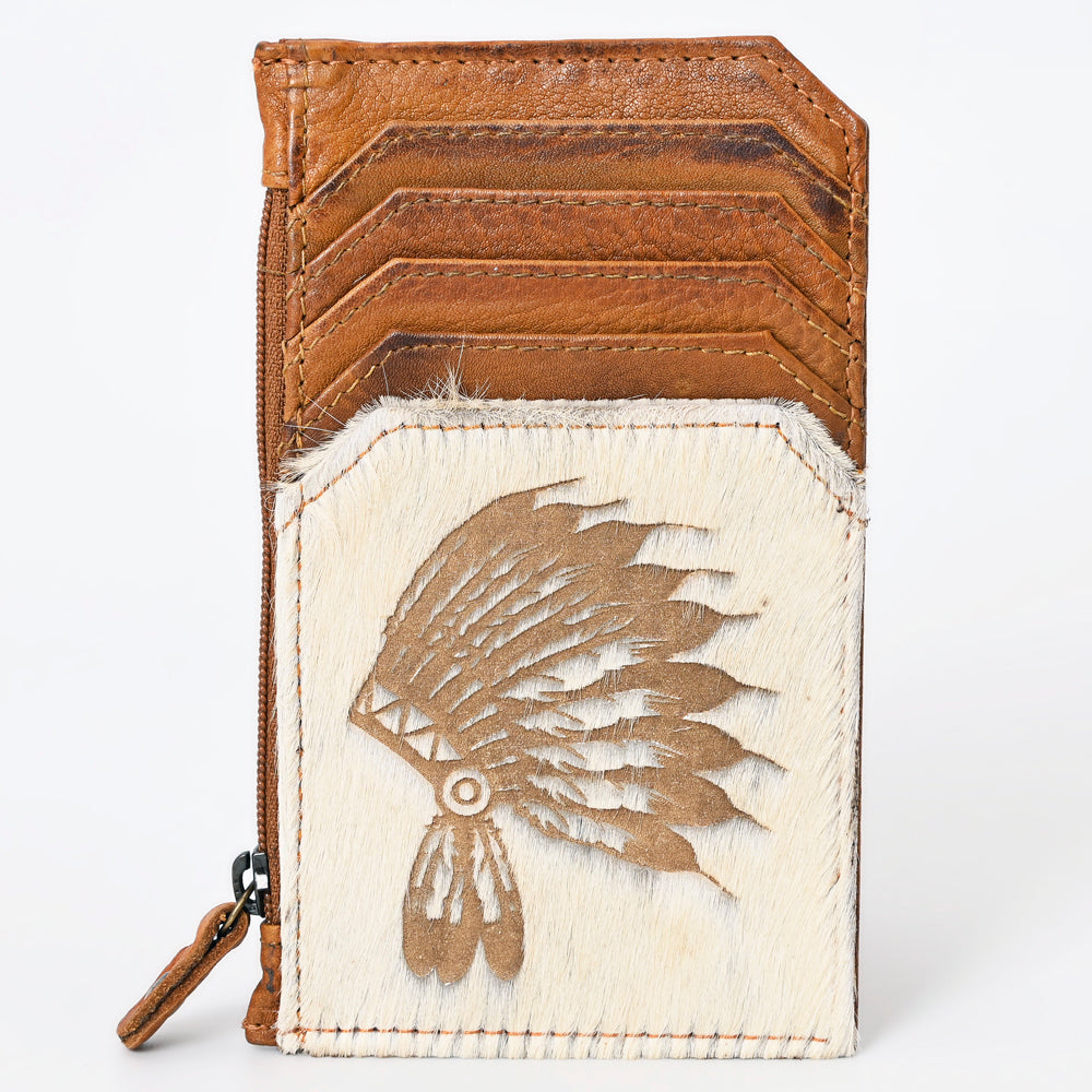 American Darling ADCCM101H Card-Holder Hair On Genuine Leather women bag western handbag purse
