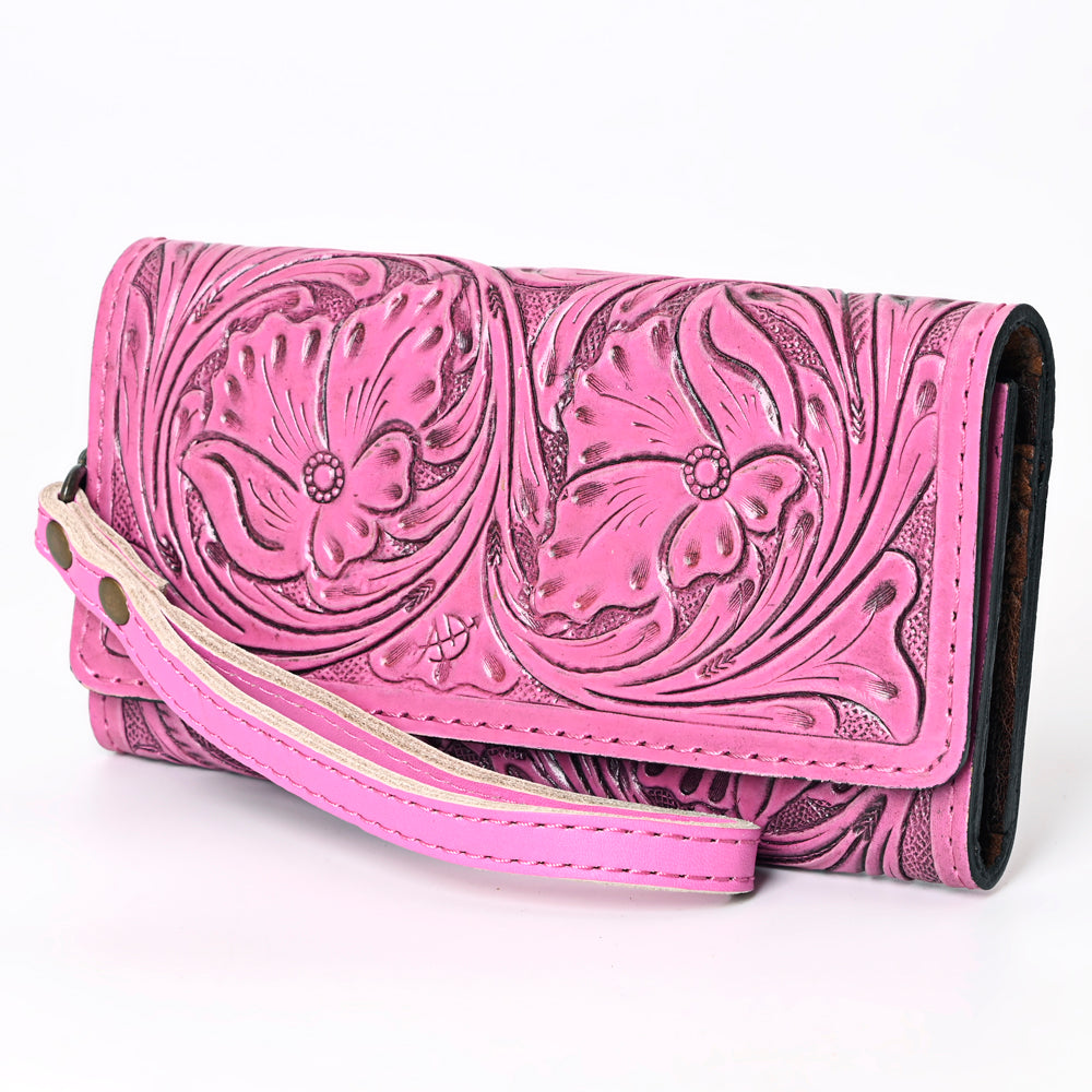 American Darling Clutch Hand Tooled Genuine Leather women bag western handbag purse