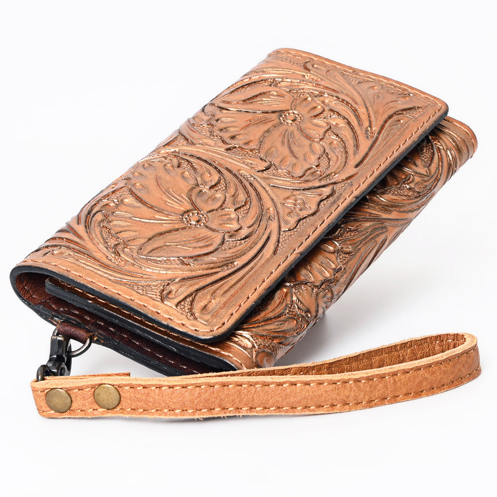 American Darling Clutch Hand Tooled Genuine Leather women bag western handbag purse