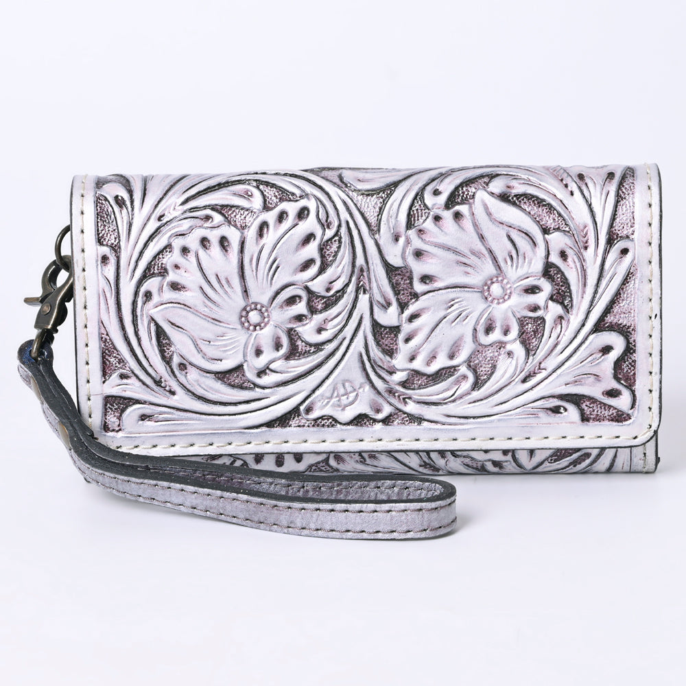 American Darling Clutch Hand Tooled Genuine Leather women bag western handbag purse