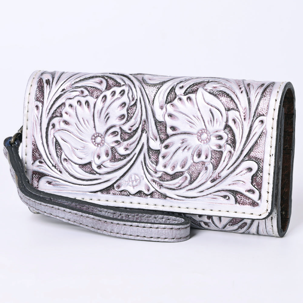 American Darling Clutch Hand Tooled Genuine Leather women bag western handbag purse