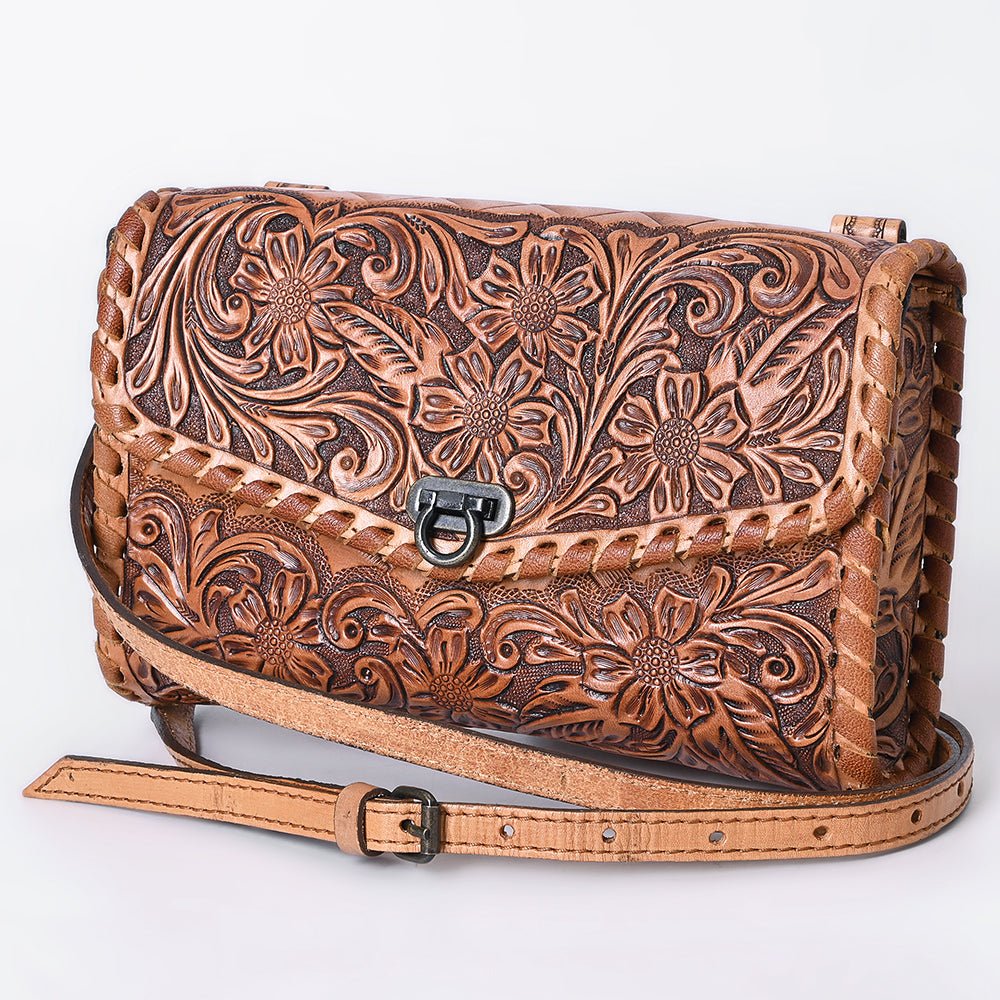 American Darling Wallet Hand Tooled Genuine Leather women bag western handbag purse