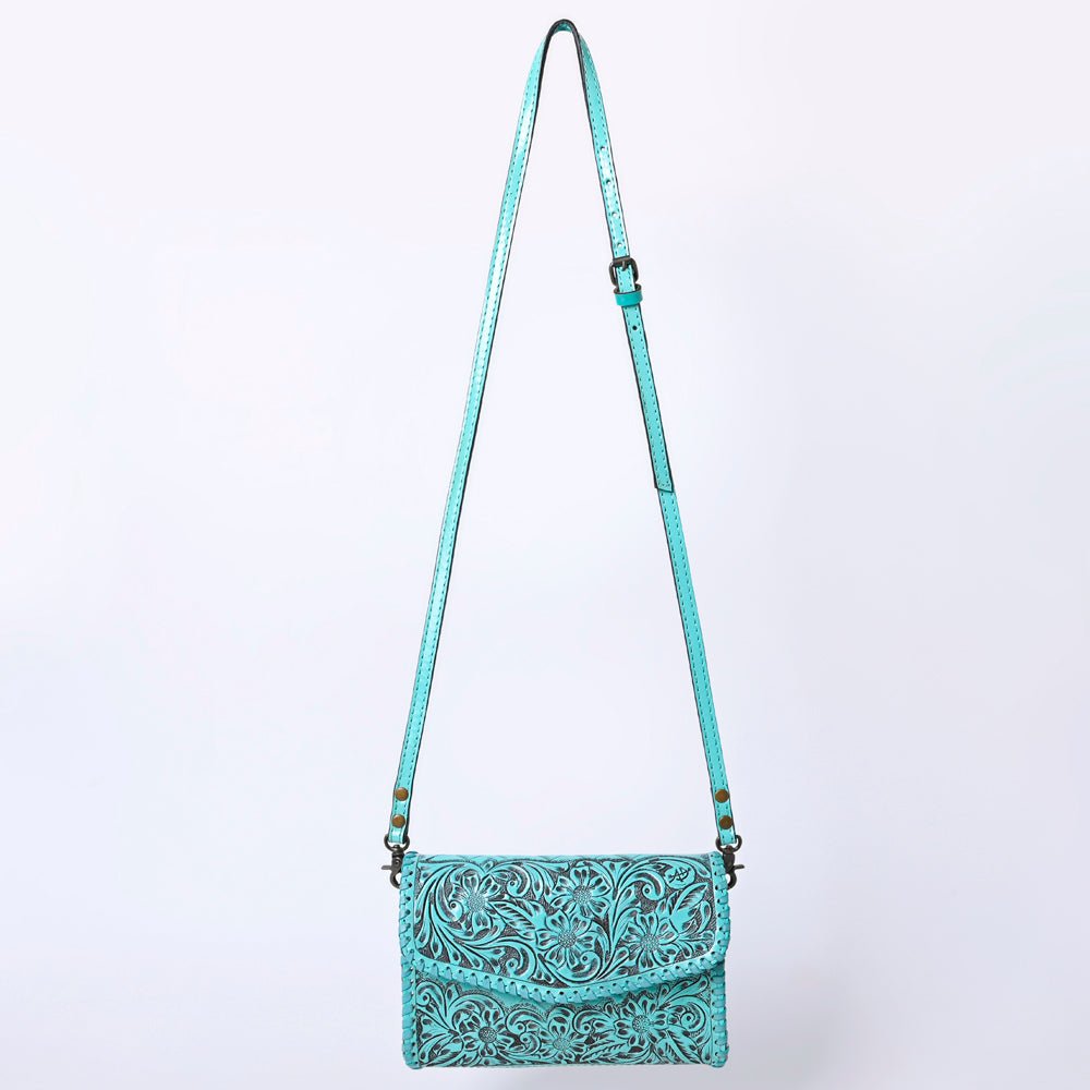 American Darling Wallet Hand Tooled Genuine Leather women bag western handbag purse