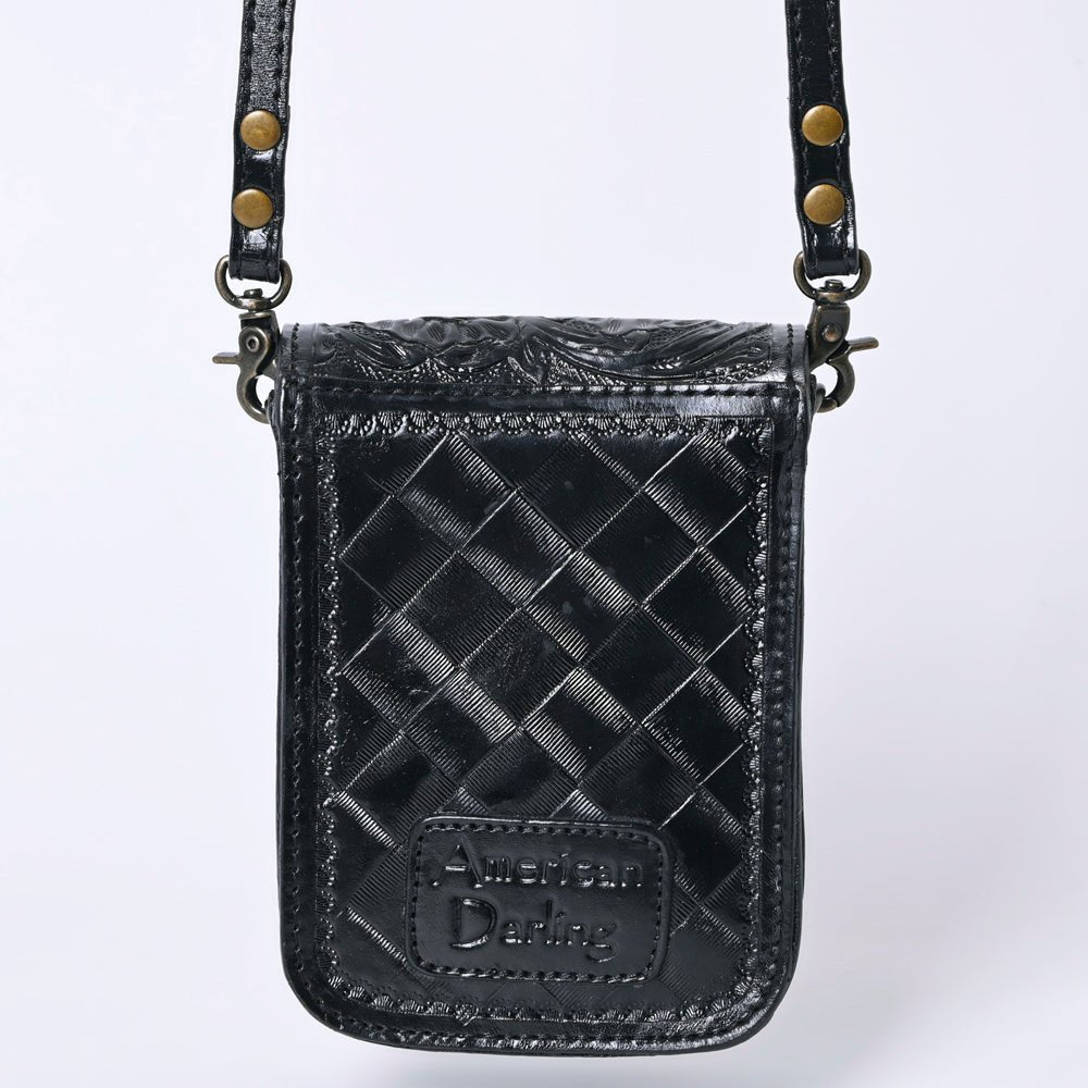 American Darling Cell Phone Holder Hand Tooled Genuine Leather women bag western handbag purse
