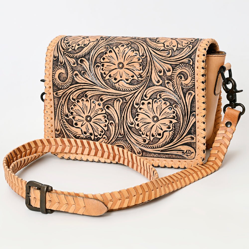 American Darling Cross Body I Hand Tooled Genuine Leather Women Bag Western Handbag Purse