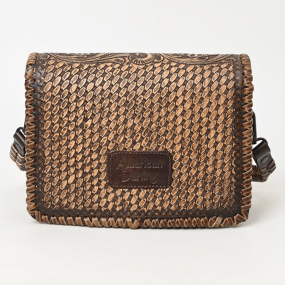 American Darling Cross Body I Hand Tooled Genuine Leather Women Bag Western Handbag Purse