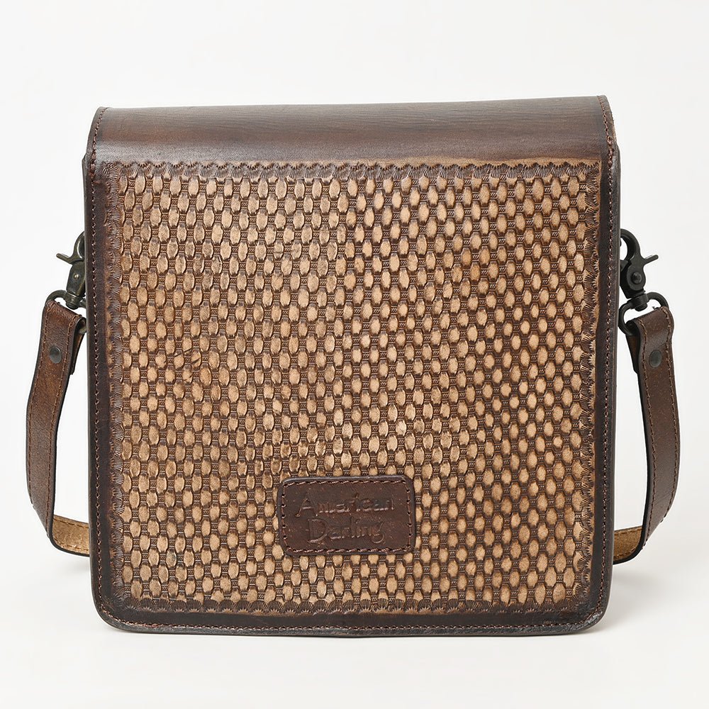 American Darling Hand Tooled Genuine Leather Women Bag Western Handbag Purse