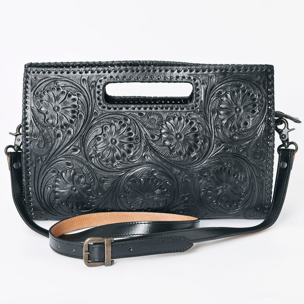 American Darling Clutch Hand Tooled Genuine Leather women bag western handbag purse