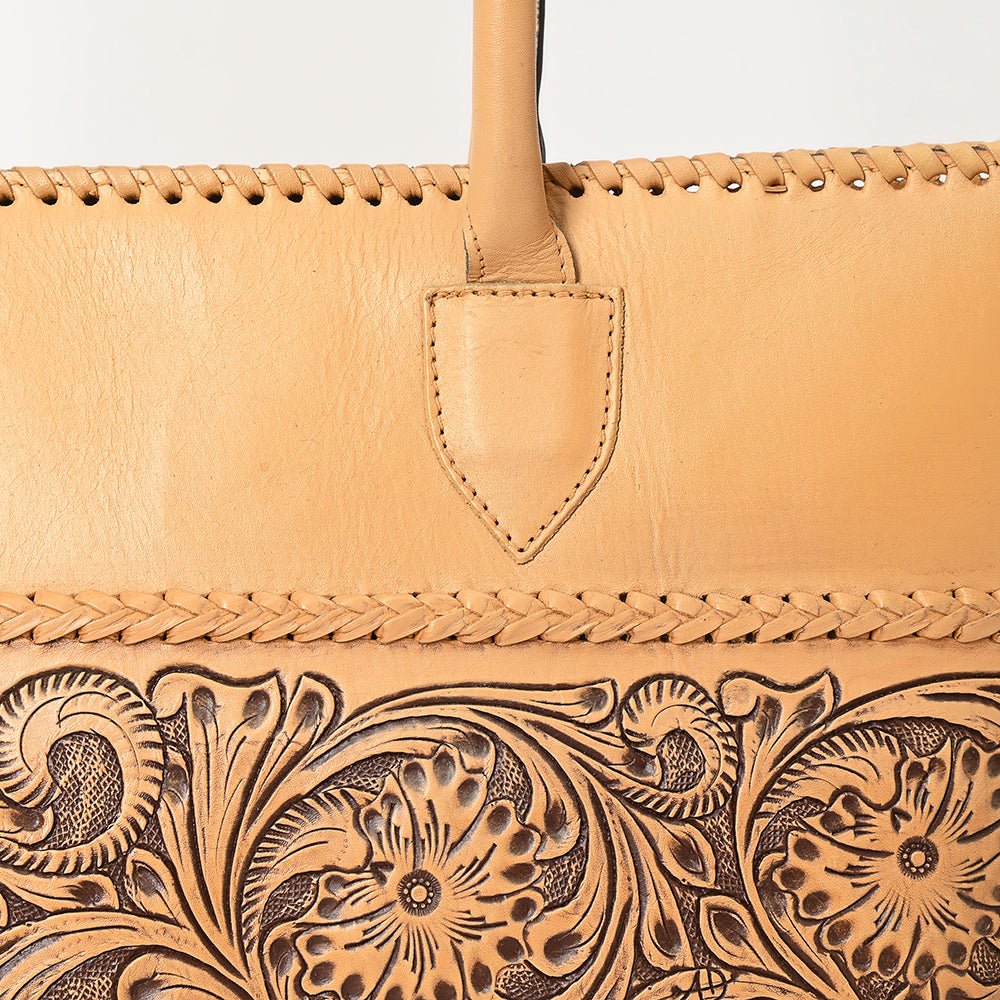 American Darling TOTE Hand Tooled Genuine Leather women bag western handbag purse