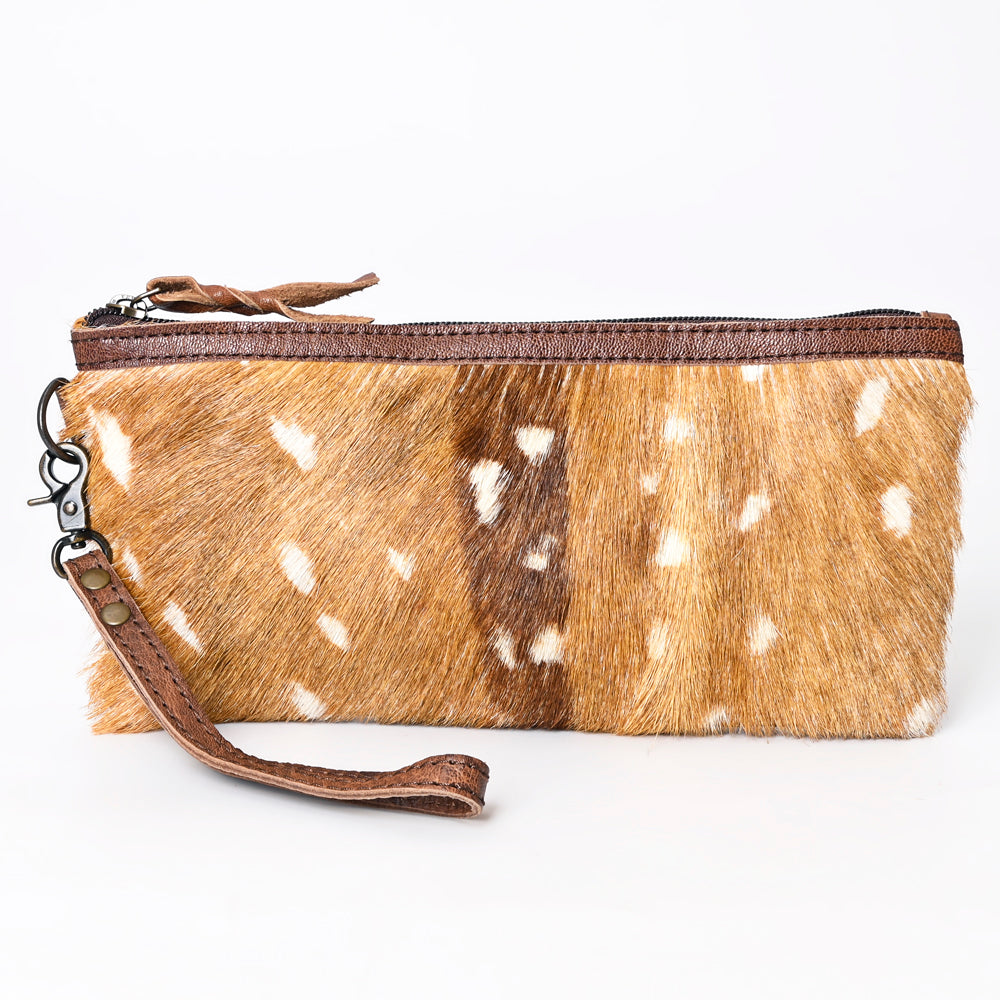 American Darling Wristlet Hair on Genuine Leather Western Women Bag | Handbag Purse | Women Wristlet | Wristlet Wristlet | Travel Wristlet | Leather Wristlet | Clutch Wristlet