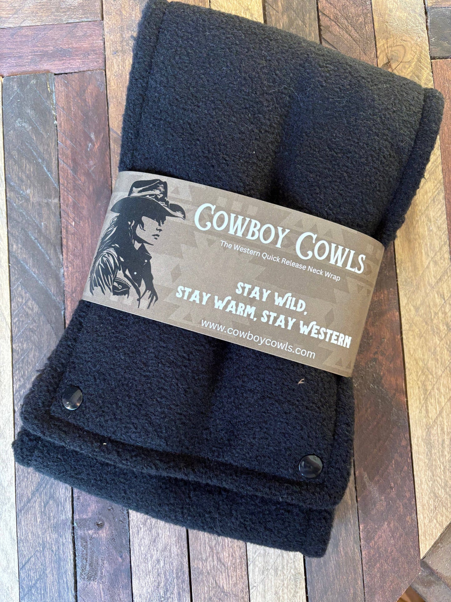 Black Cowboy Cowl