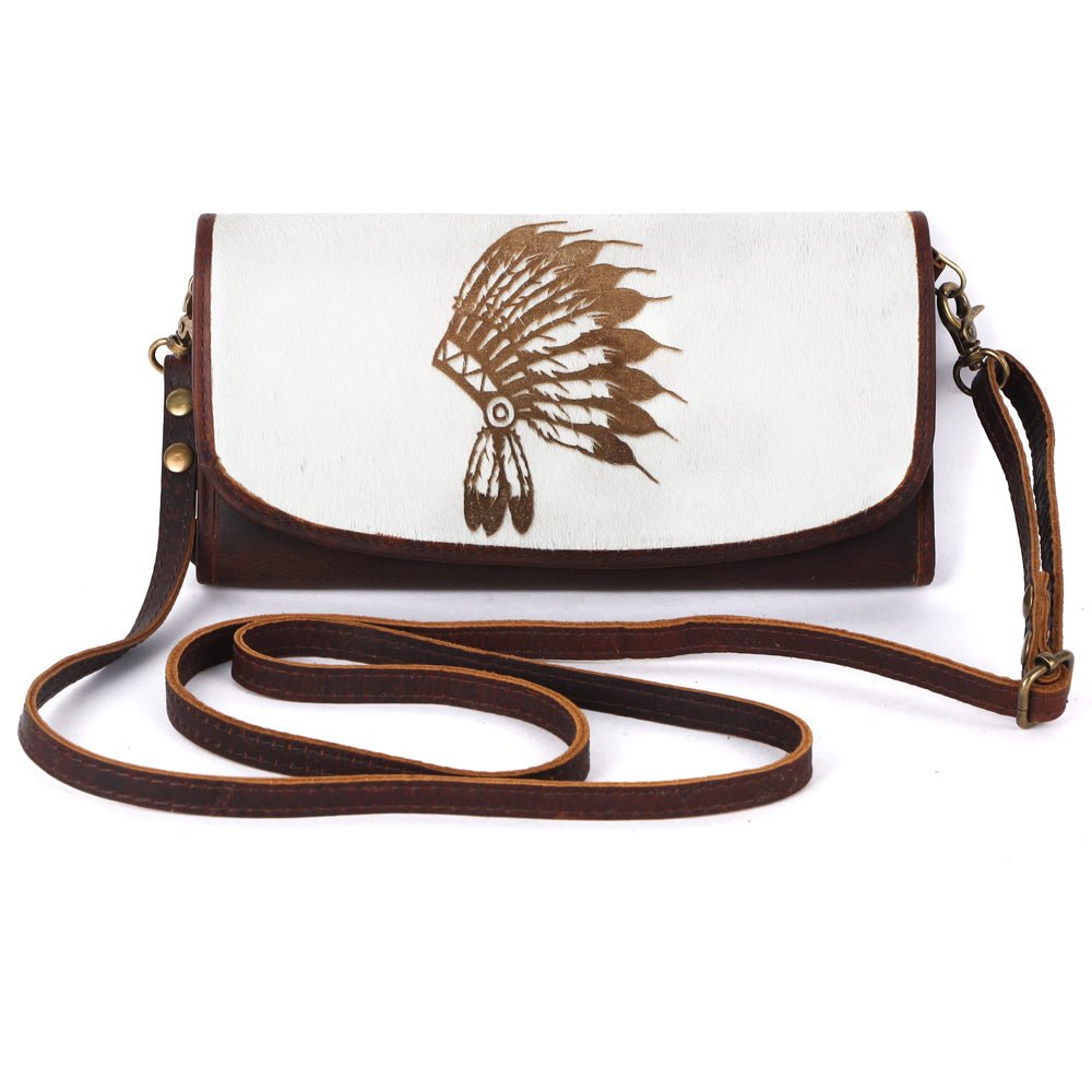 American Darling Wallet Genuine Leather Women Bag Western Handbag Purse