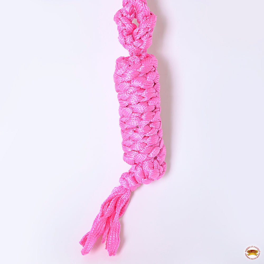 8 Ft Hilason Western Nylon Poly Flat Braided Mule Tape Halter And Lead  Rope