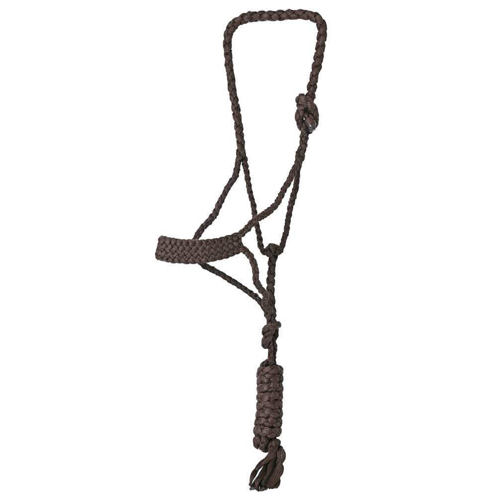 8 Ft Hilason Western Nylon Poly Flat Braided Mule Tape Halter And Lead  Rope
