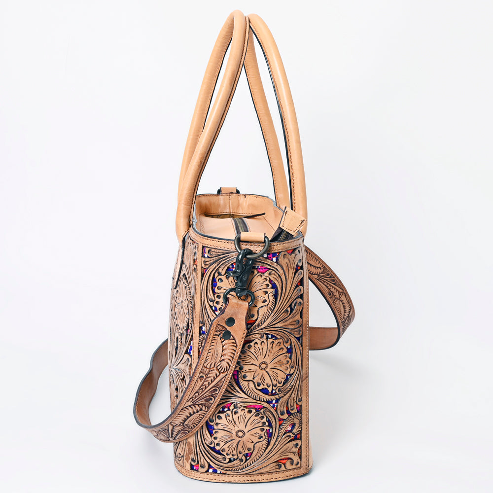 ADBGZ773 American Darling Hand Tooled Genuine Leather Women Bag Western Handbag Purse