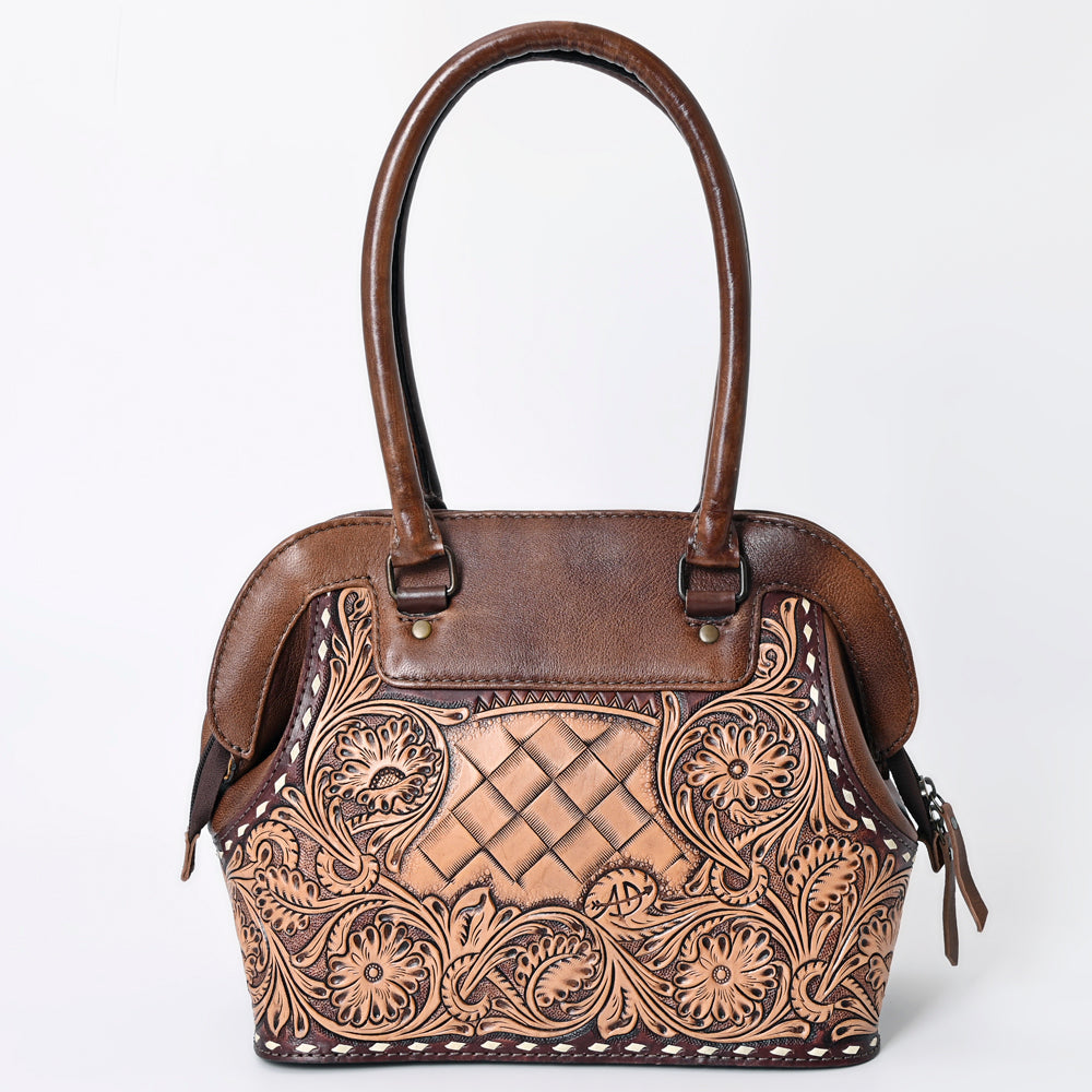 ADBG1198 American Darling Hand Tooled Genuine Leather Women Bag Western Handbag Purse