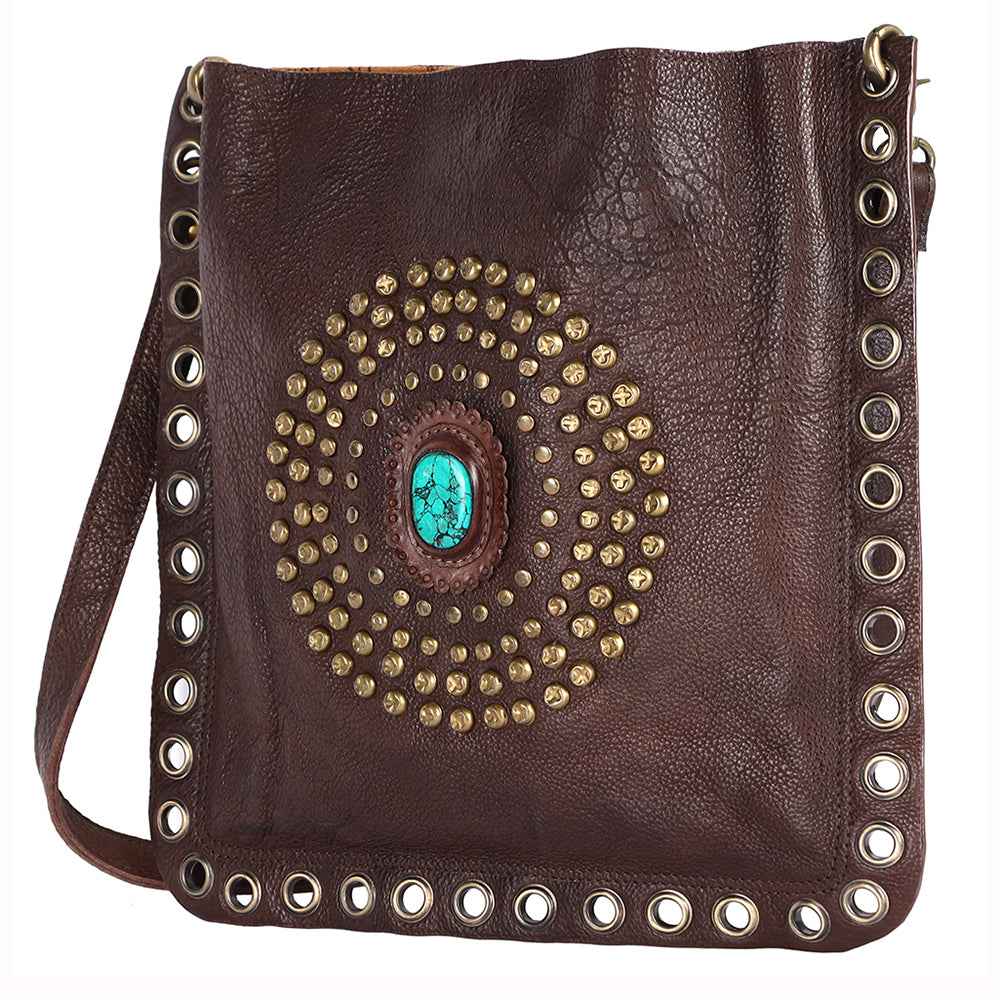 ADBGM353B American Darling Genuine Leather Women Bag Western Handbag Purse