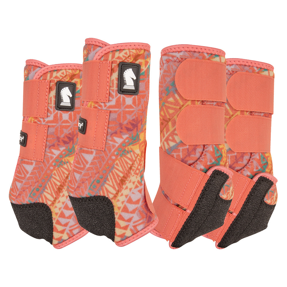 Classic Equine Legacy2 Horse Pattern Full Set Sports Boots Safari