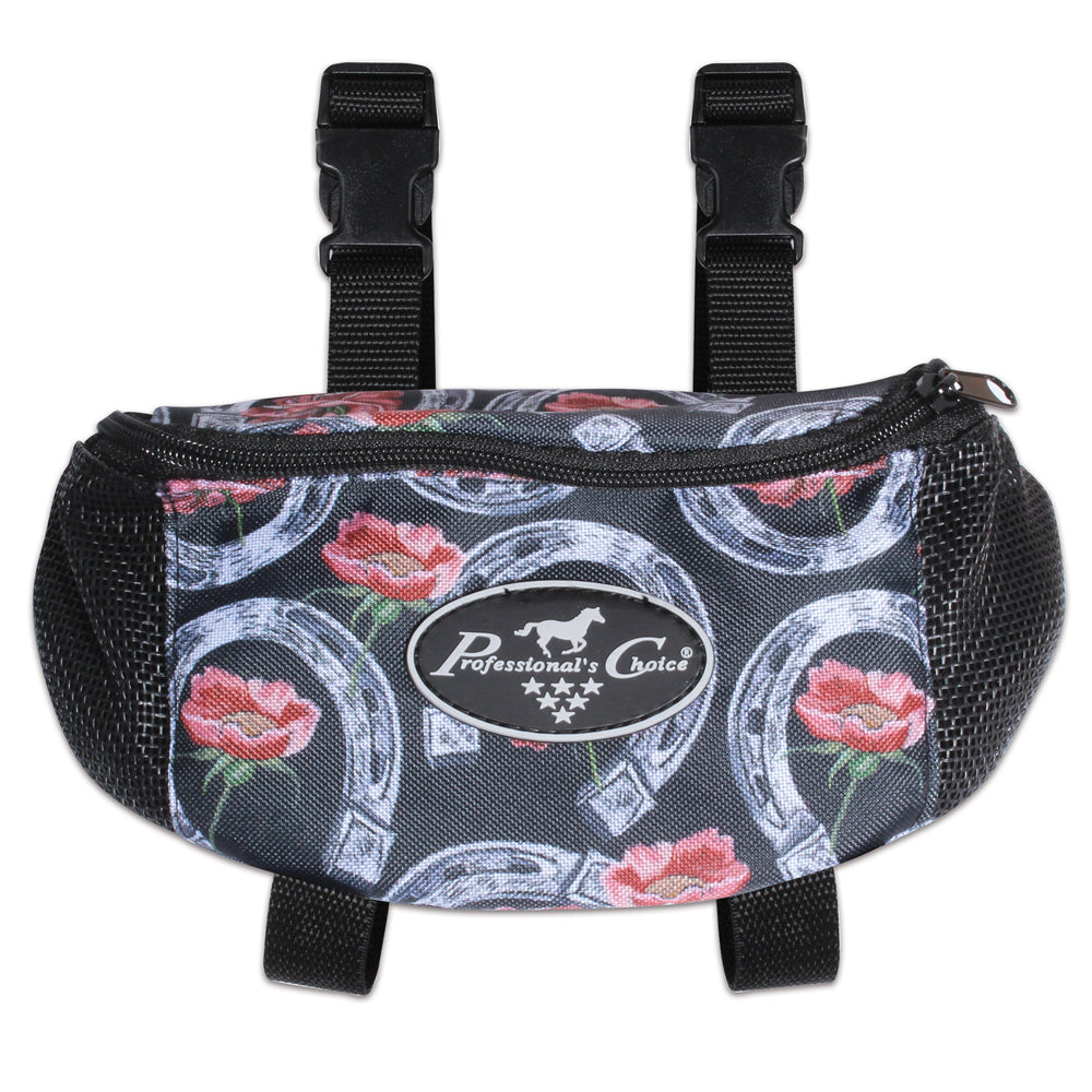 5” x 10” 7” Professional's Choice Horse Saddle 600D Polyester Pommel Bag