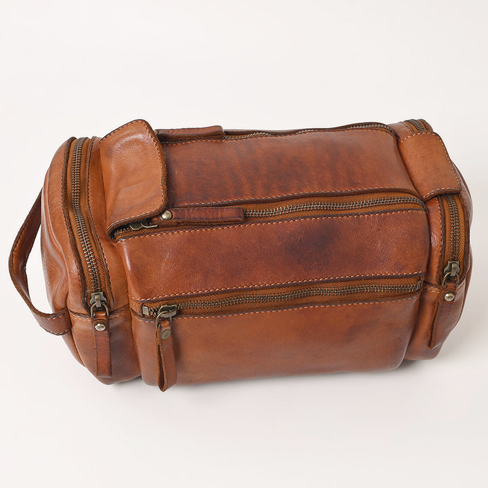 Spaghetti Western Swc400Cg Duffel Vintage Handmade Drum Dyed Genuine European Cowhide Leather Women Bag Western Handbag Purse