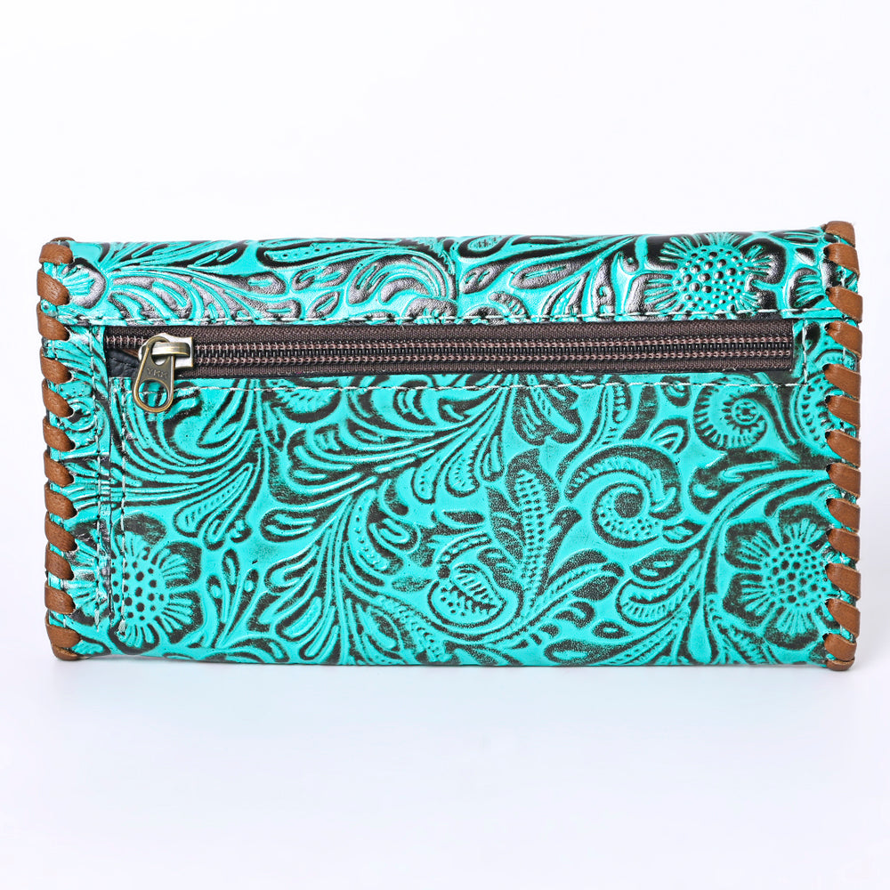 OHLAY KBG273 Coin Purse Embossed Genuine Leather women bag western handbag purse