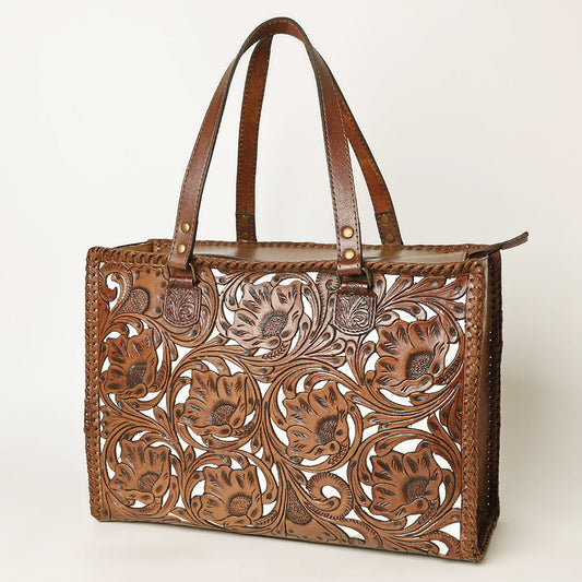 OHLAY KBG322A TOTE Hand Tooled Genuine Leather women bag western handbag purse
