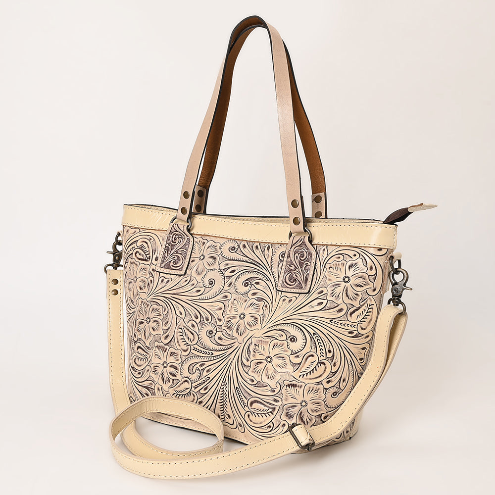 Ohlay Bags KBG328 TOTE Hand Tooled Genuine Leather women bag western handbag purse