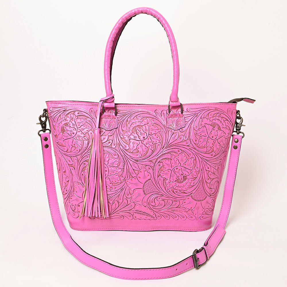 American Darling Hand Tooled Genuine Leather Women Bag Western Handbag Purse
