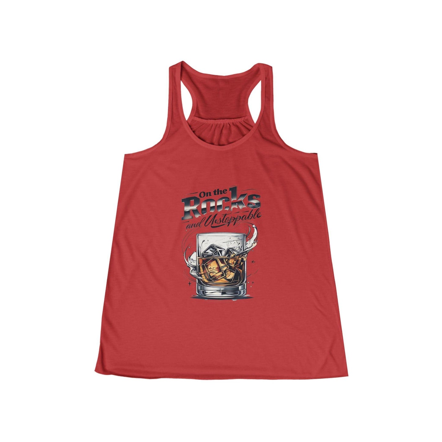 On the Rocks and Unstoppable Womens Racer Back Tank Top