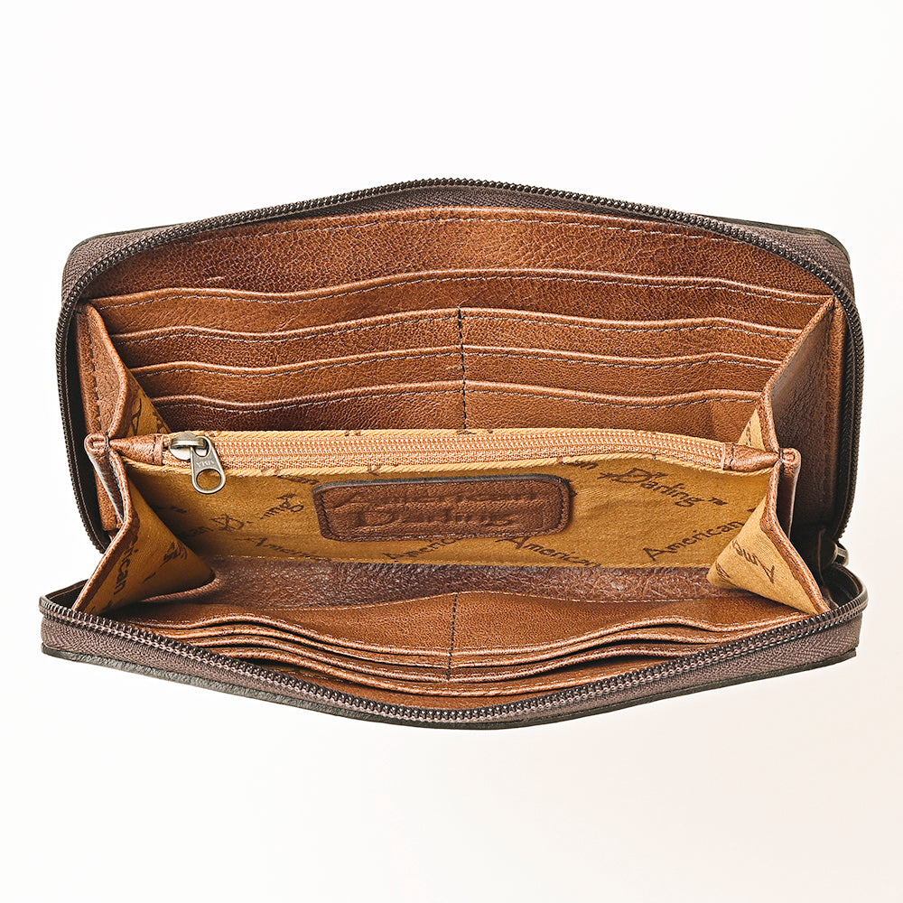 ADBG1271 American Darling Hand Tooled Genuine Leather Women Bag Western Handbag Purse