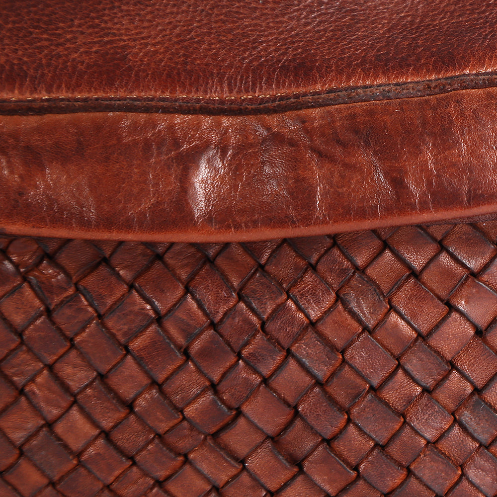 Never Mind Nmbgm148E Fanny Pack Vintage Handmade Genuine Cowhide Leather Women Bag Western Handbag Purse