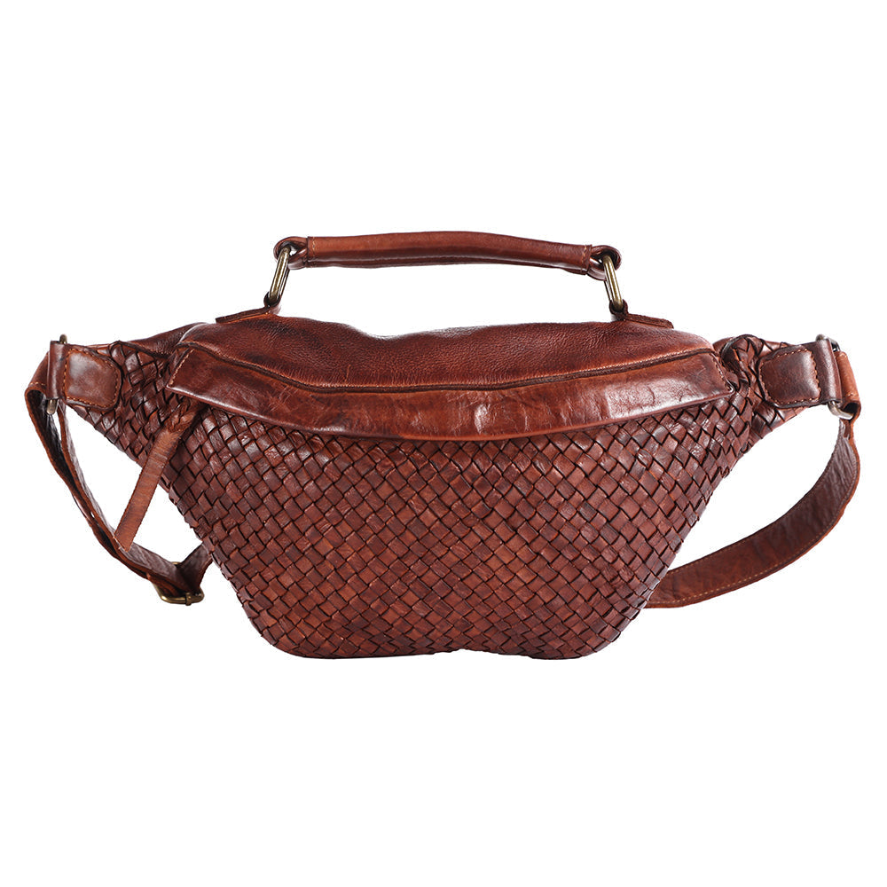 Never Mind Nmbgm148E Fanny Pack Vintage Handmade Genuine Cowhide Leather Women Bag Western Handbag Purse